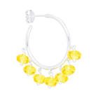 Lemonade Swirl Earrings in Silver
