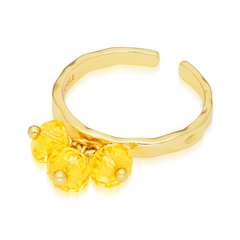 Disco Ring Yellow