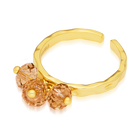 Disco Ring Light Brown