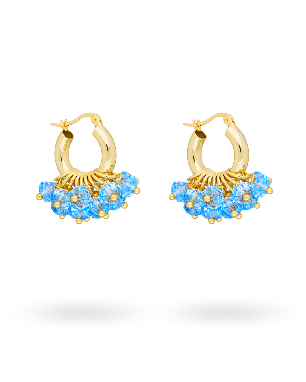 Mini Aquamarine Earrings