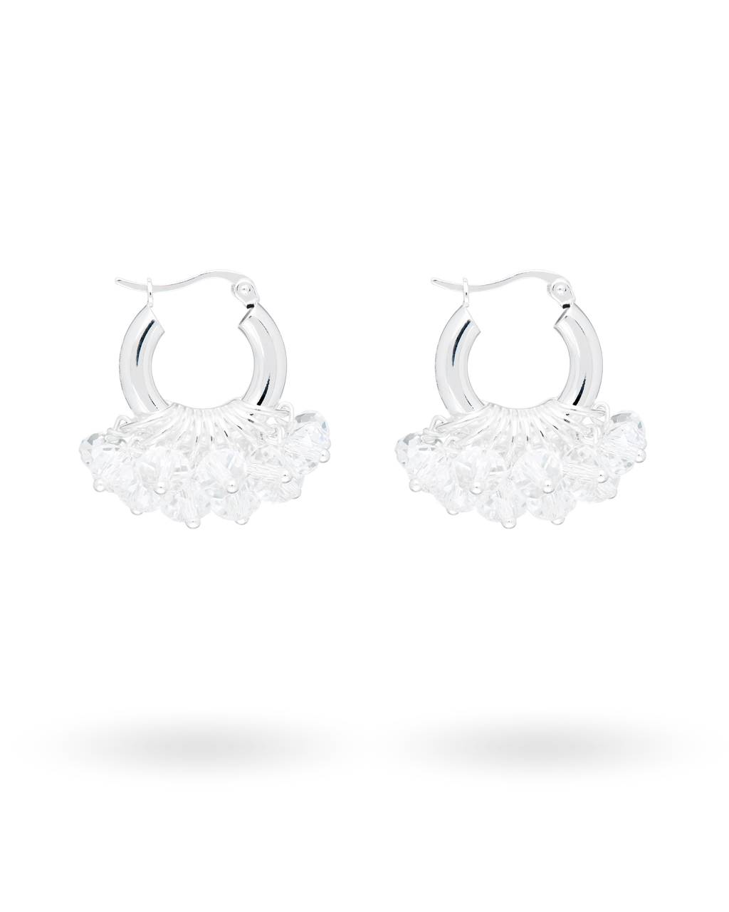 Mini Sugar Rush Earrings in Silver