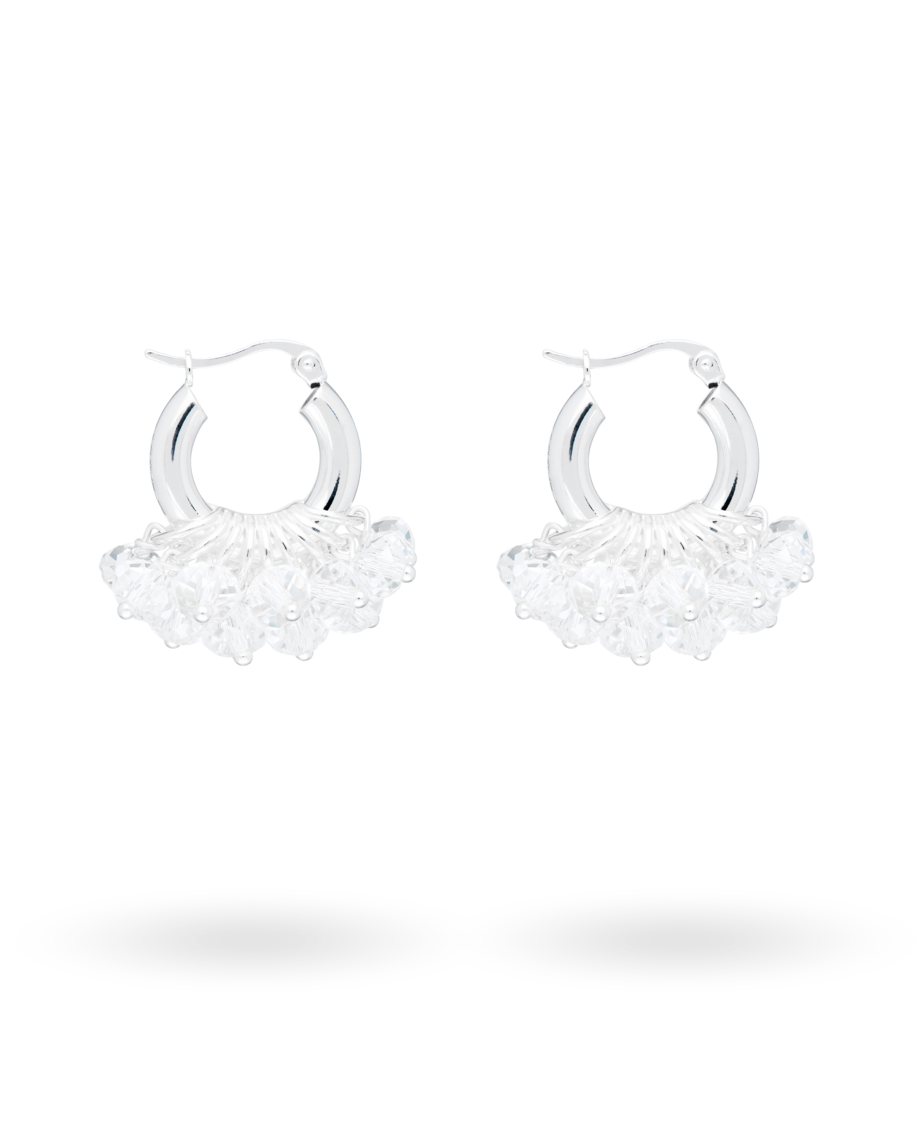 Mini Sugar Rush Earrings in Silver