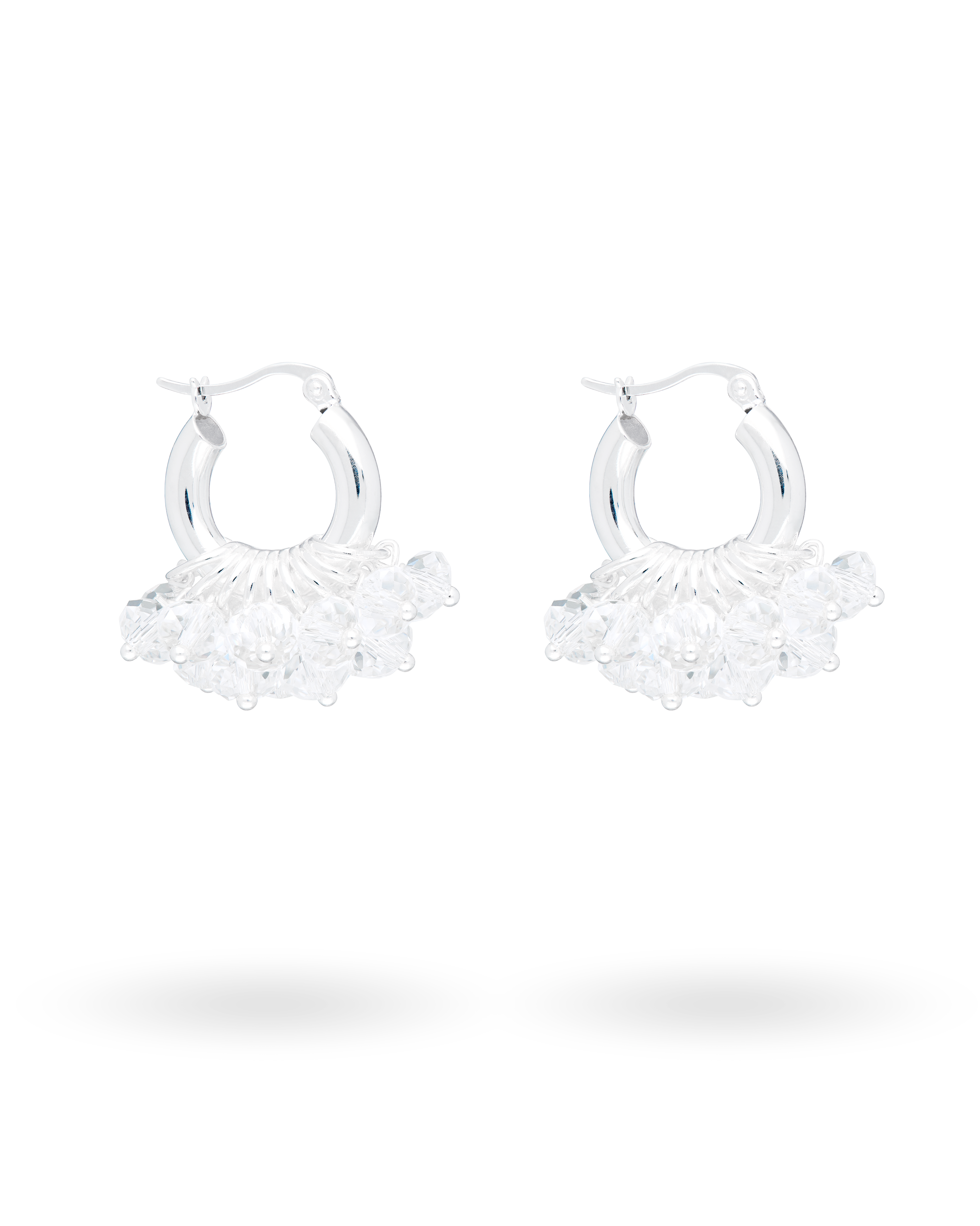 Mini Sugar Rush Earrings in Silver