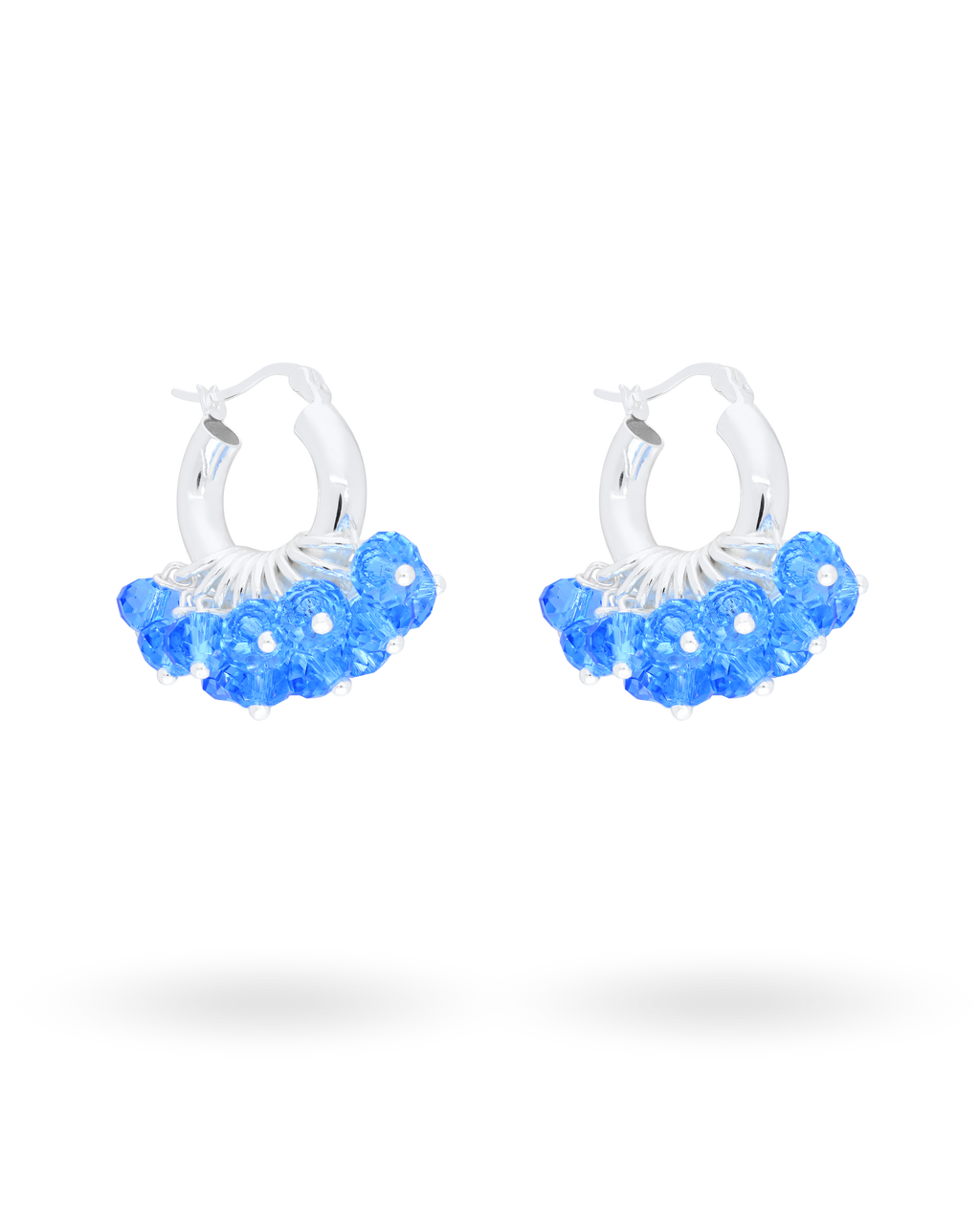Mini Date Night Earrings in Silver
