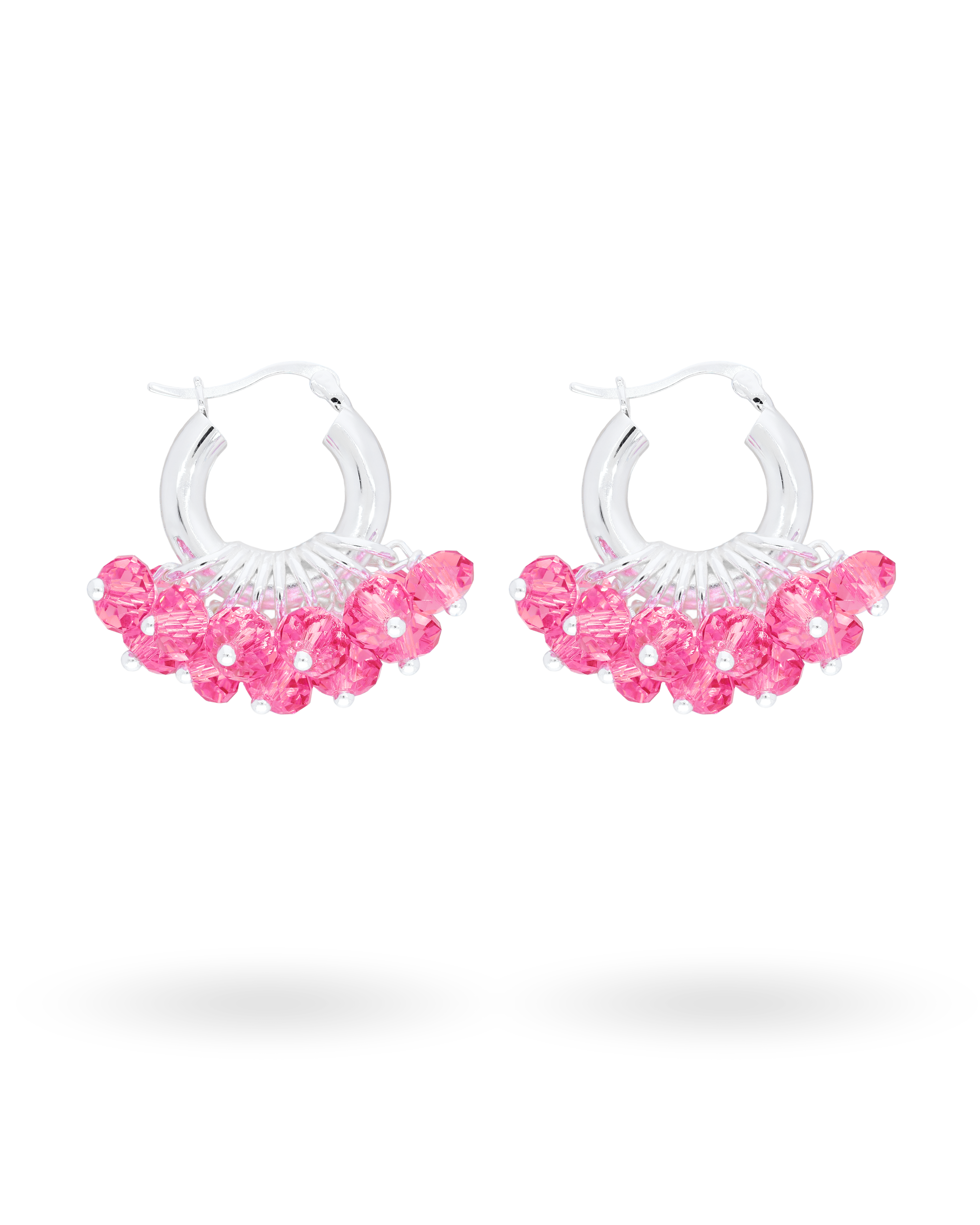 Mini Ma Chérie Earrings in Silver