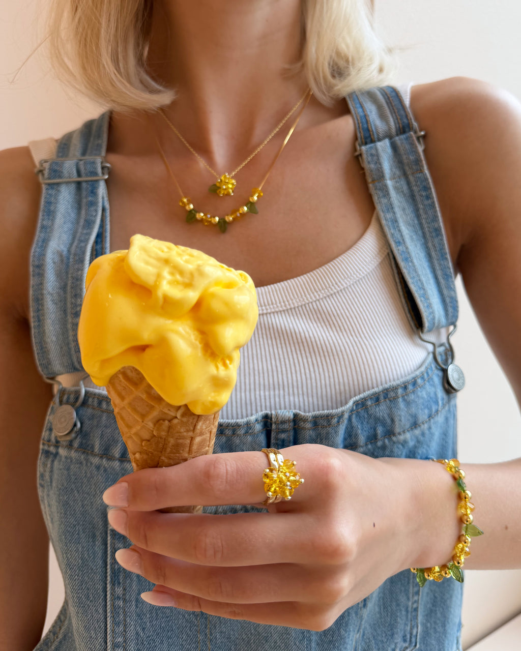 Disco Ring Yellow