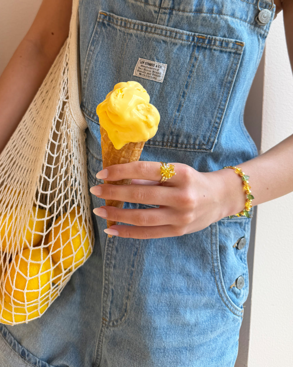 Disco Ring Yellow