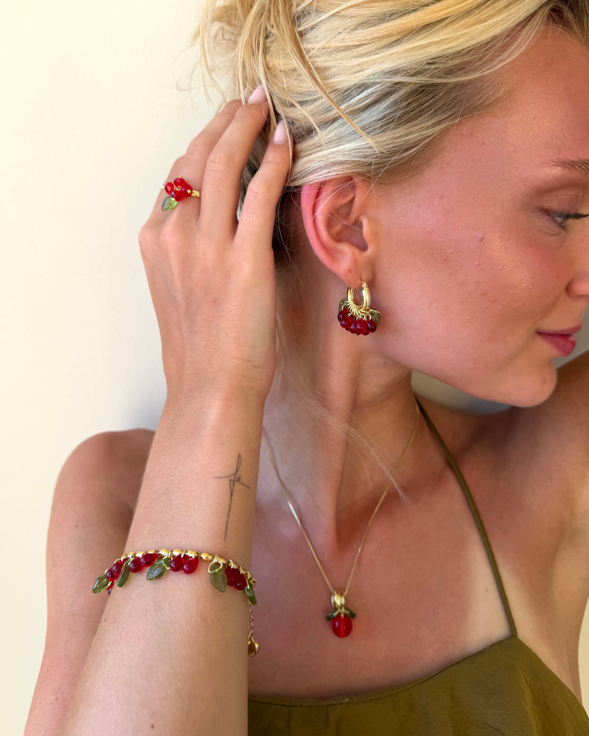 Mini Baby Pomodoro Earrings