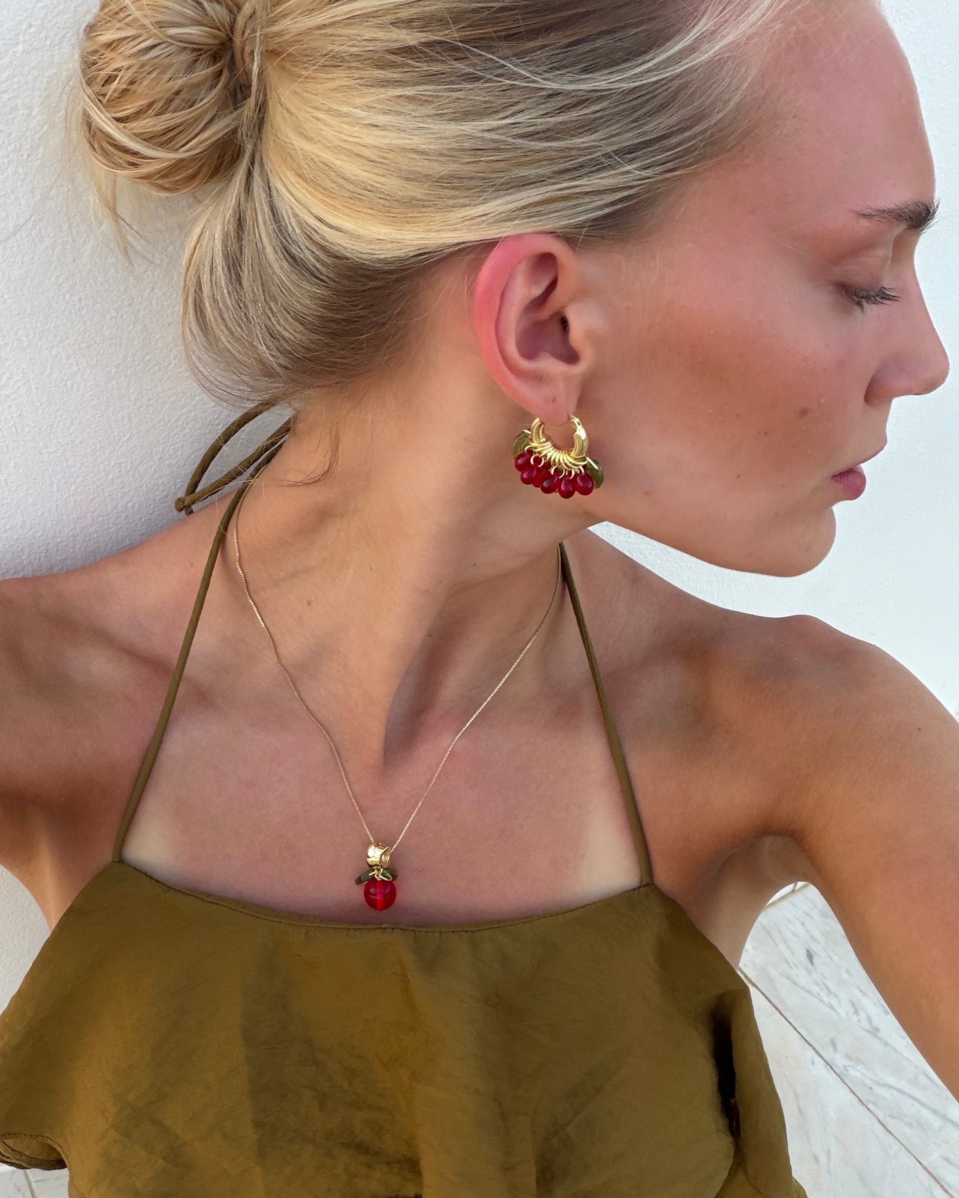 Mini Baby Pomodoro Earrings