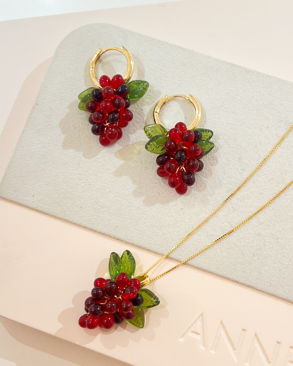 Candy Currant Jelly Necklace