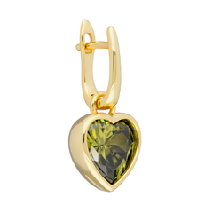 Sweethearts Green Earrings