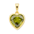 Sweethearts Green Necklace