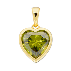 Sweethearts Green Necklace