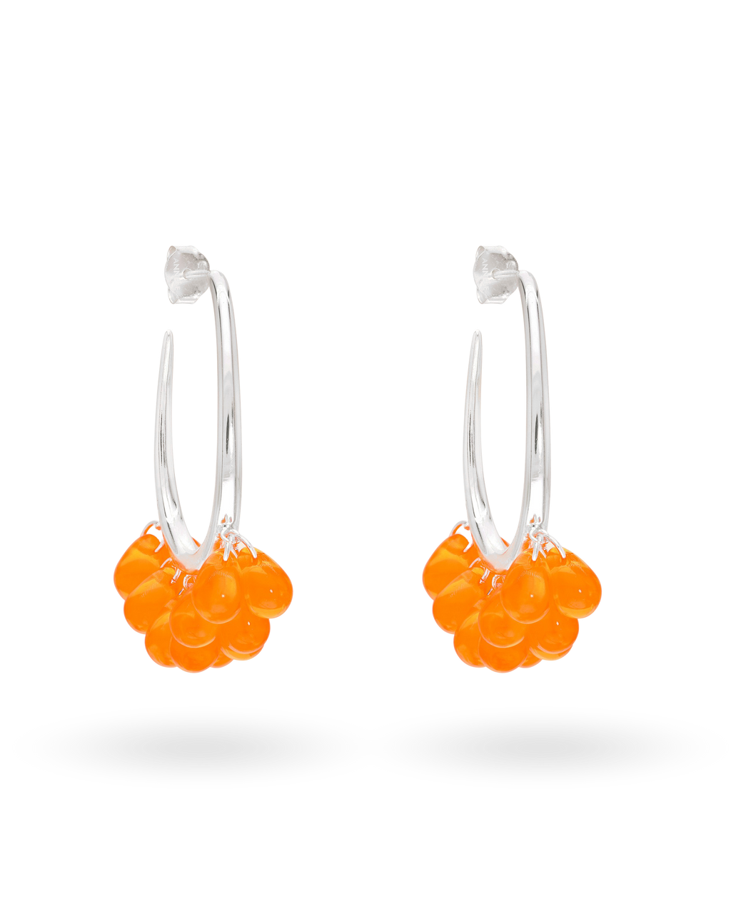 Heatwaves Earrings in Silver