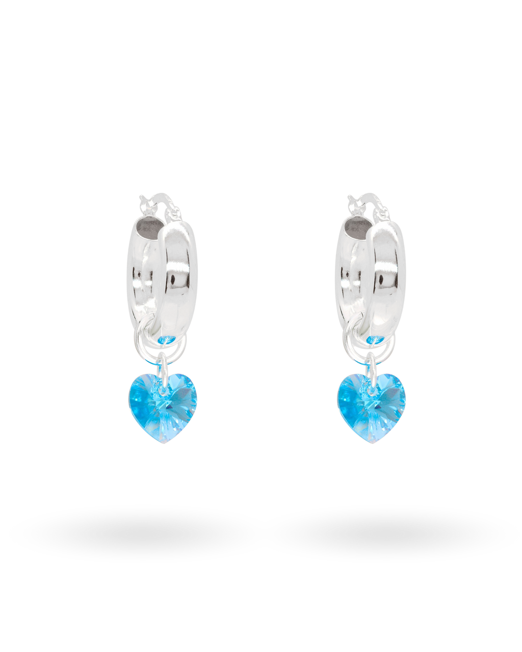 Lonely Hearts Club No. 4 Earrings in Silver