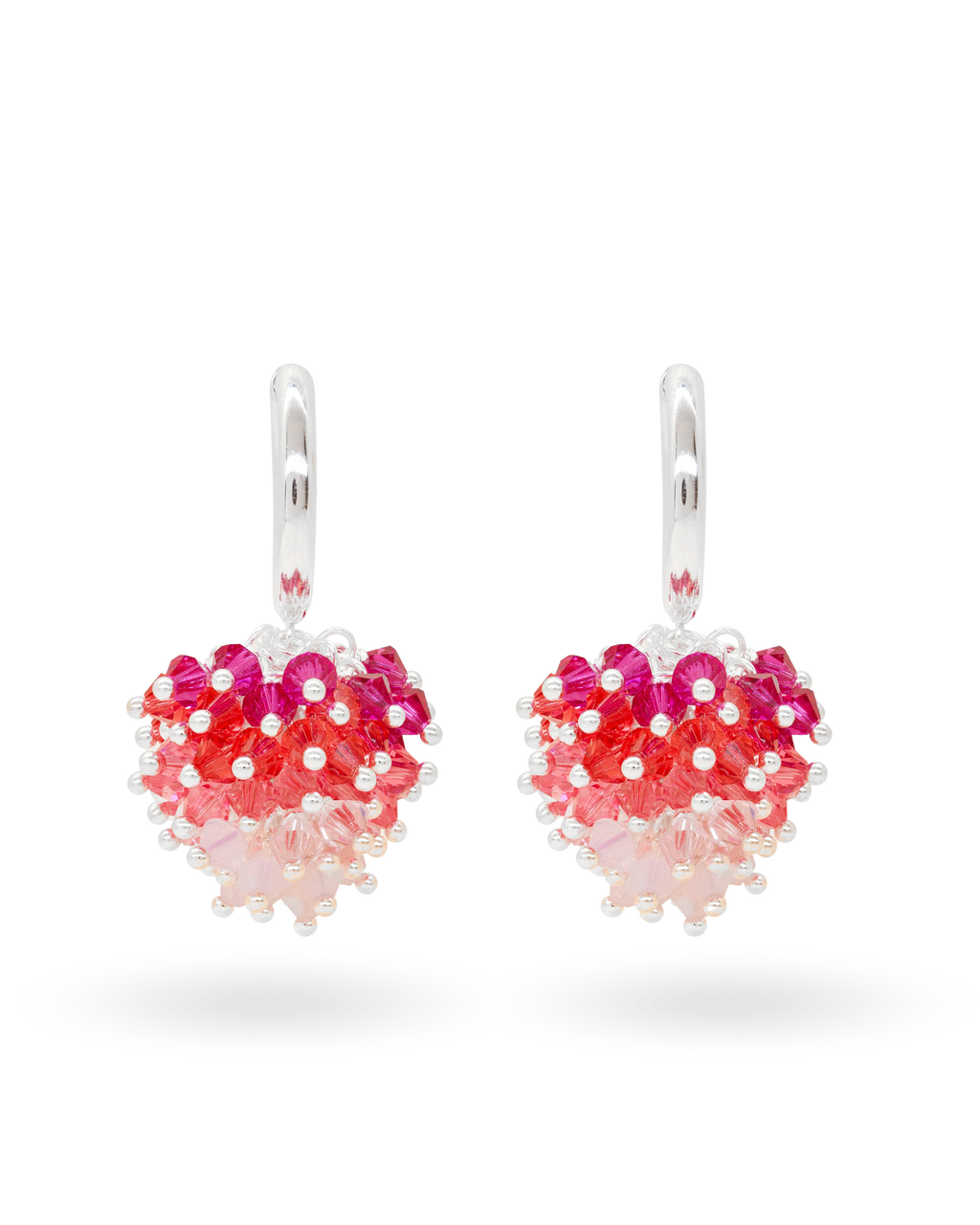 Strawberry Sweetie Oorbellen in Zilver