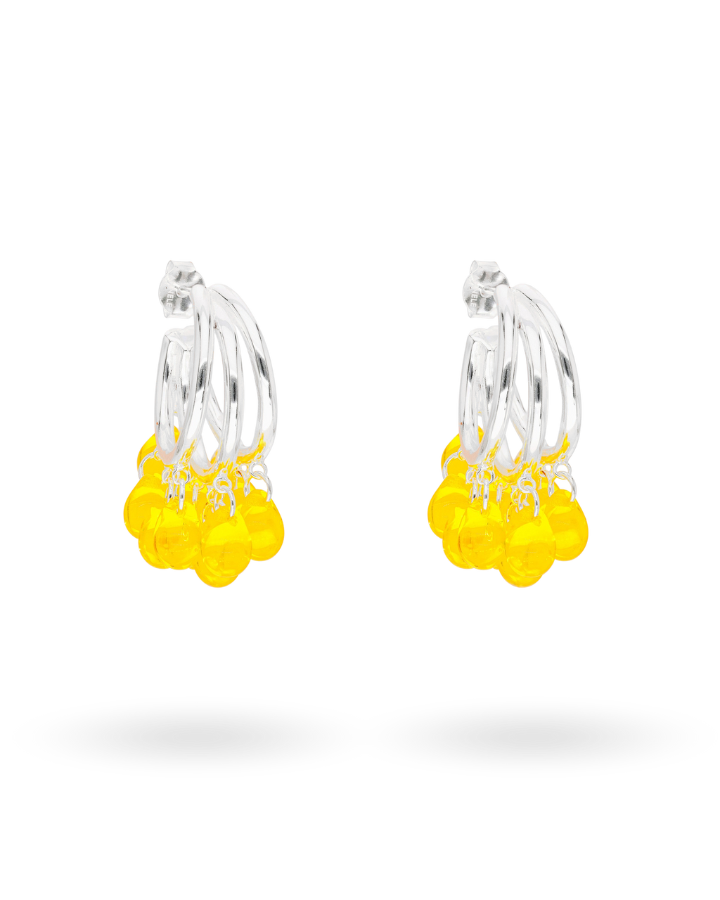 Sunny Swizzles Earrings in Silver
