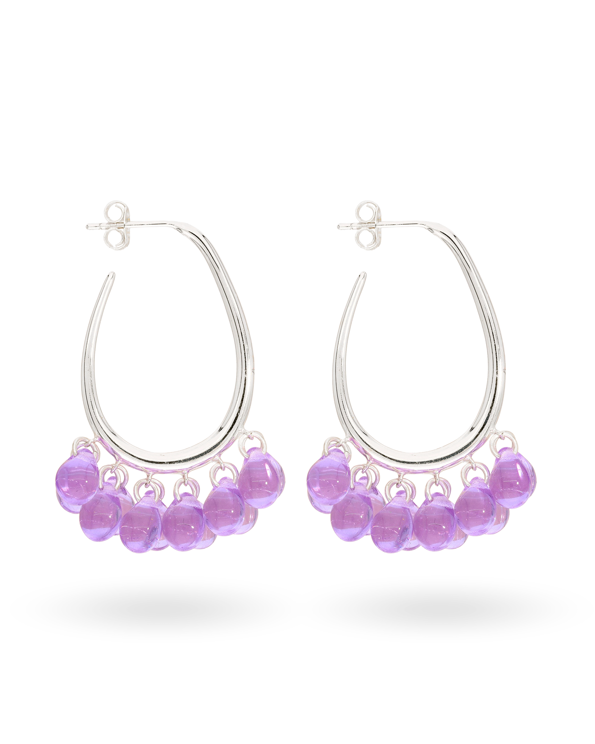 Whim Wham Earrings in Silver