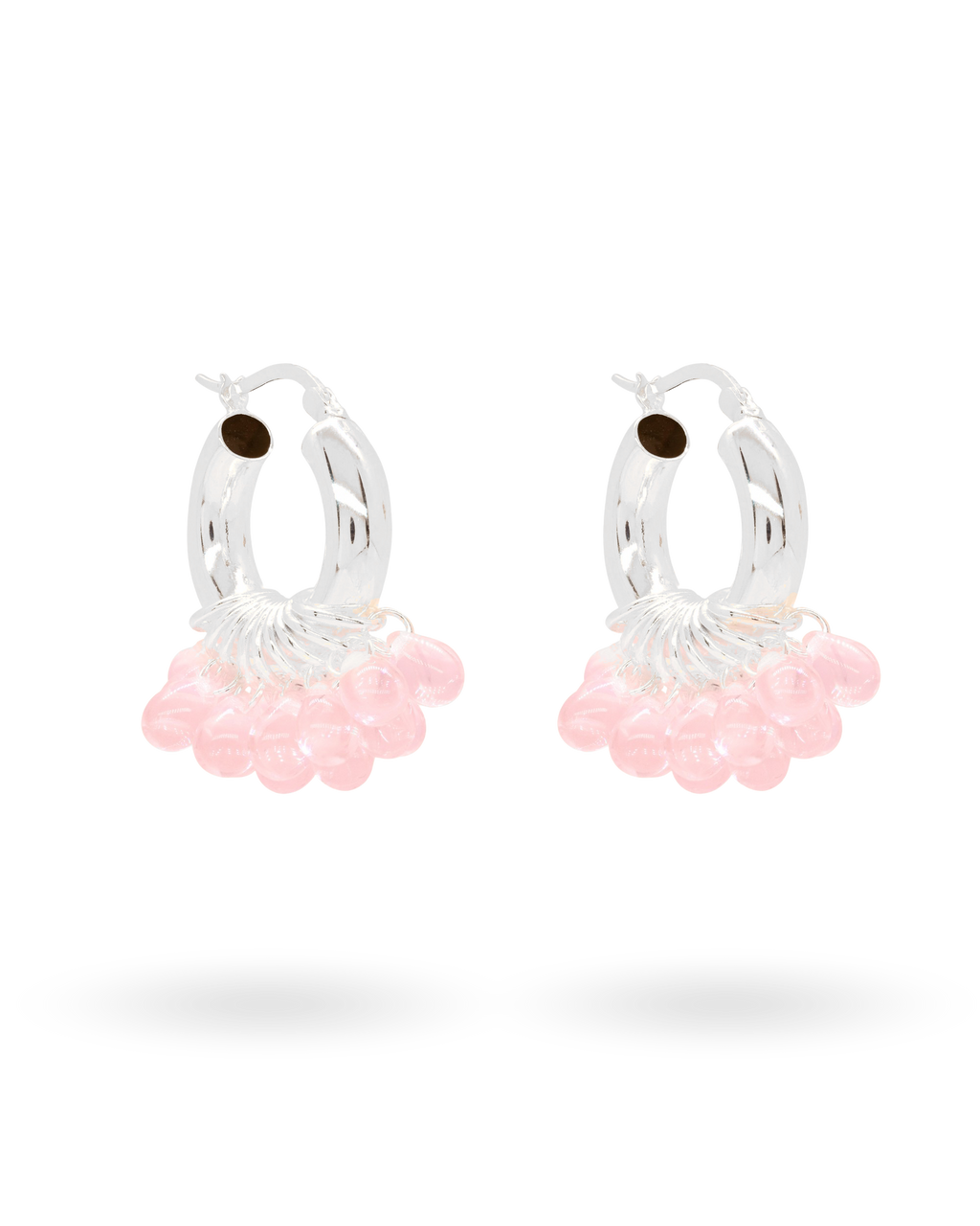 Whipped Dreams Earrings in Silver