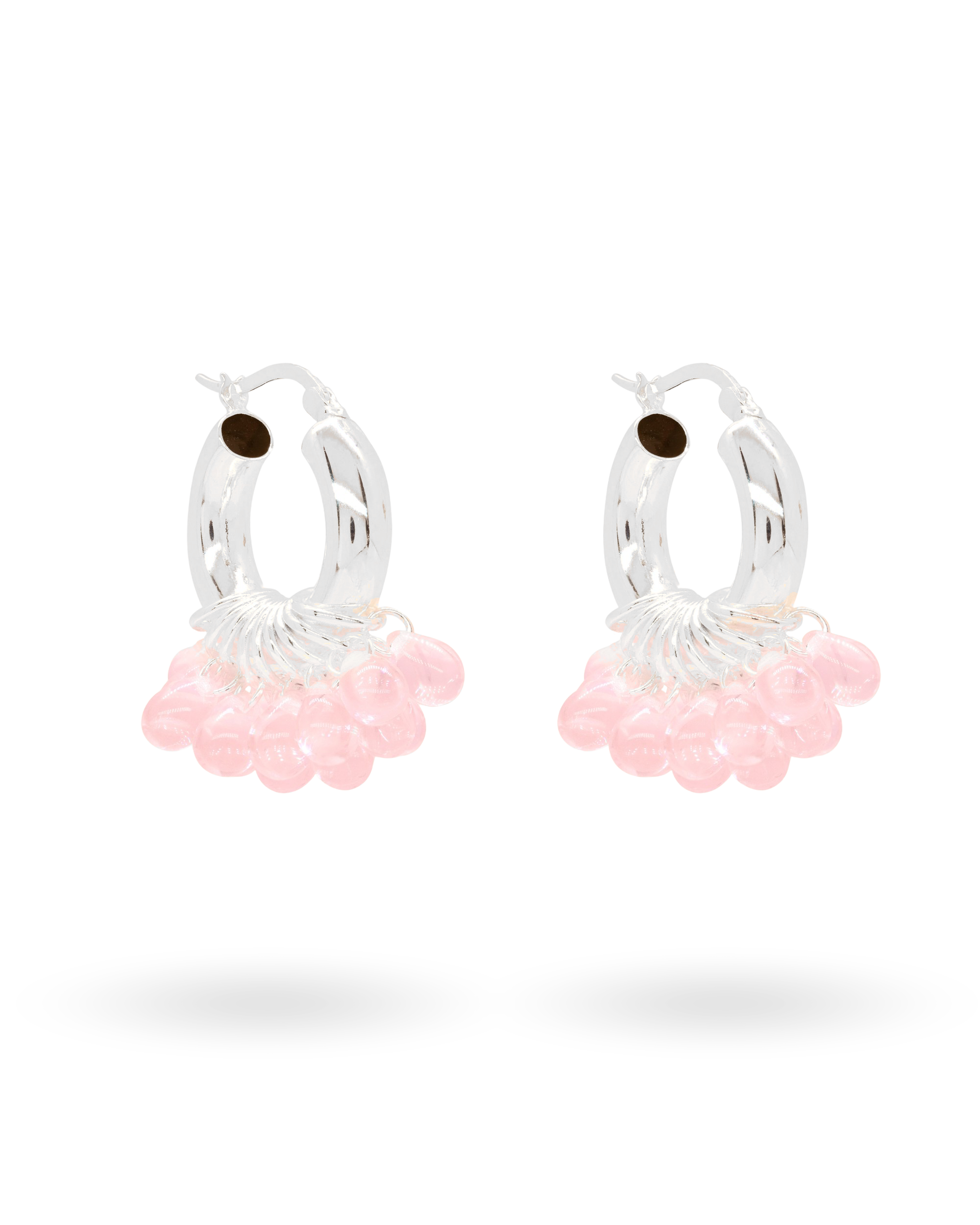 Whipped Dreams Earrings in Silver