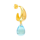 Aqua Drop Earrings