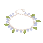 Blueberry Milk Bracelet in Silver
