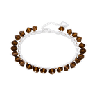 Choco Brownie Bracelet in Silver