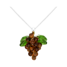 Choco Jelly Necklace in Silver