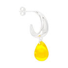 Lemon Drop Earrings in Silver