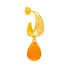 Orange Drop Earrings