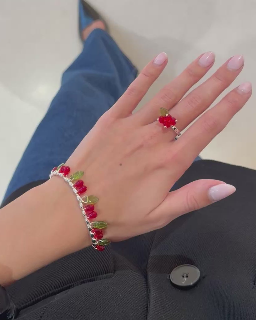 Baby Pomodoro Bracelet in Silver