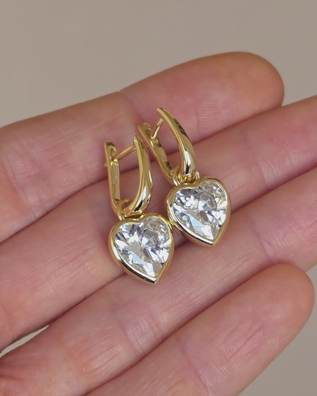 Sweethearts Crystal Earrings