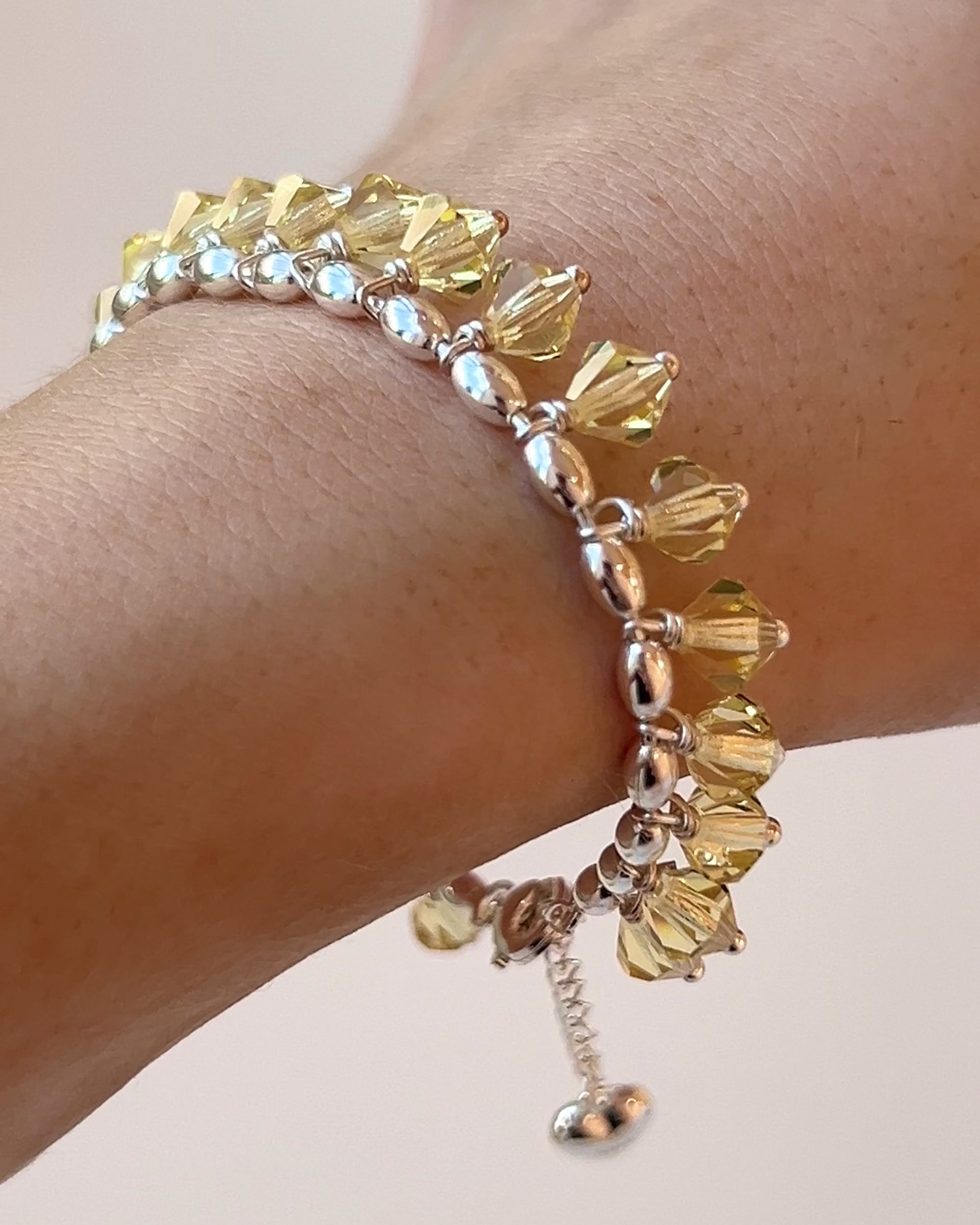 Fields of Gold Bracelet in Silver