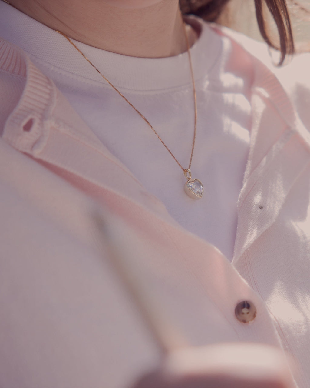 Sweethearts Crystal Necklace