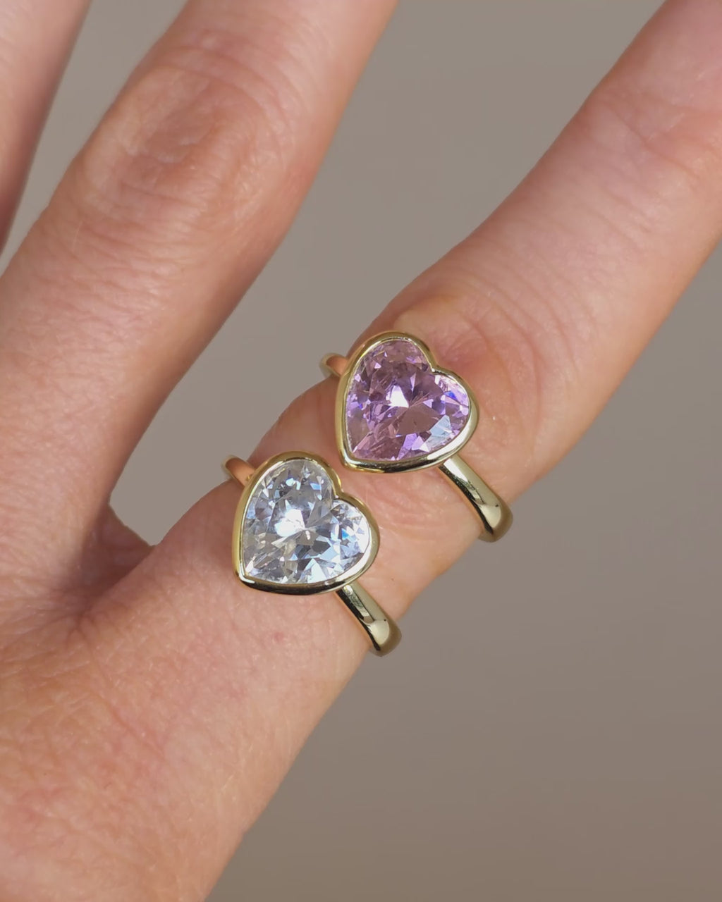 Sweethearts Light Pink Ring