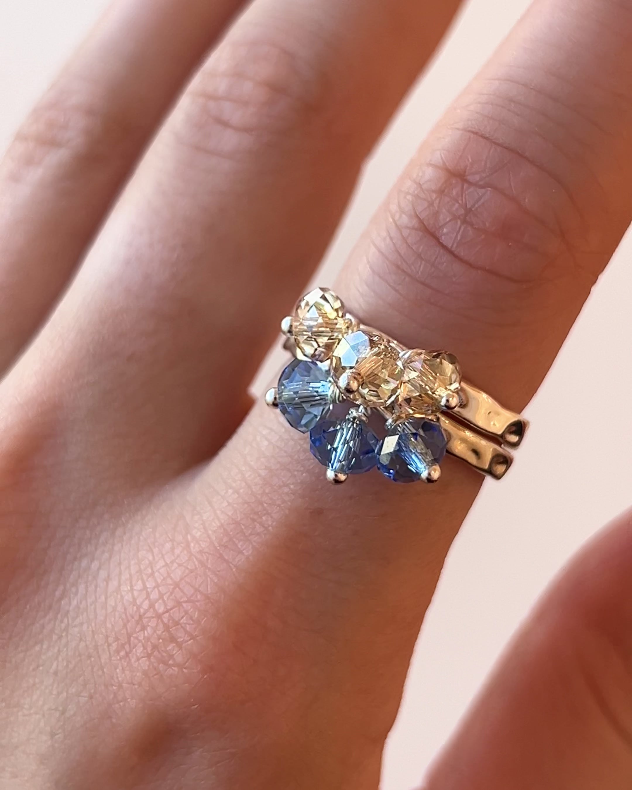 Disco Rings in Silver