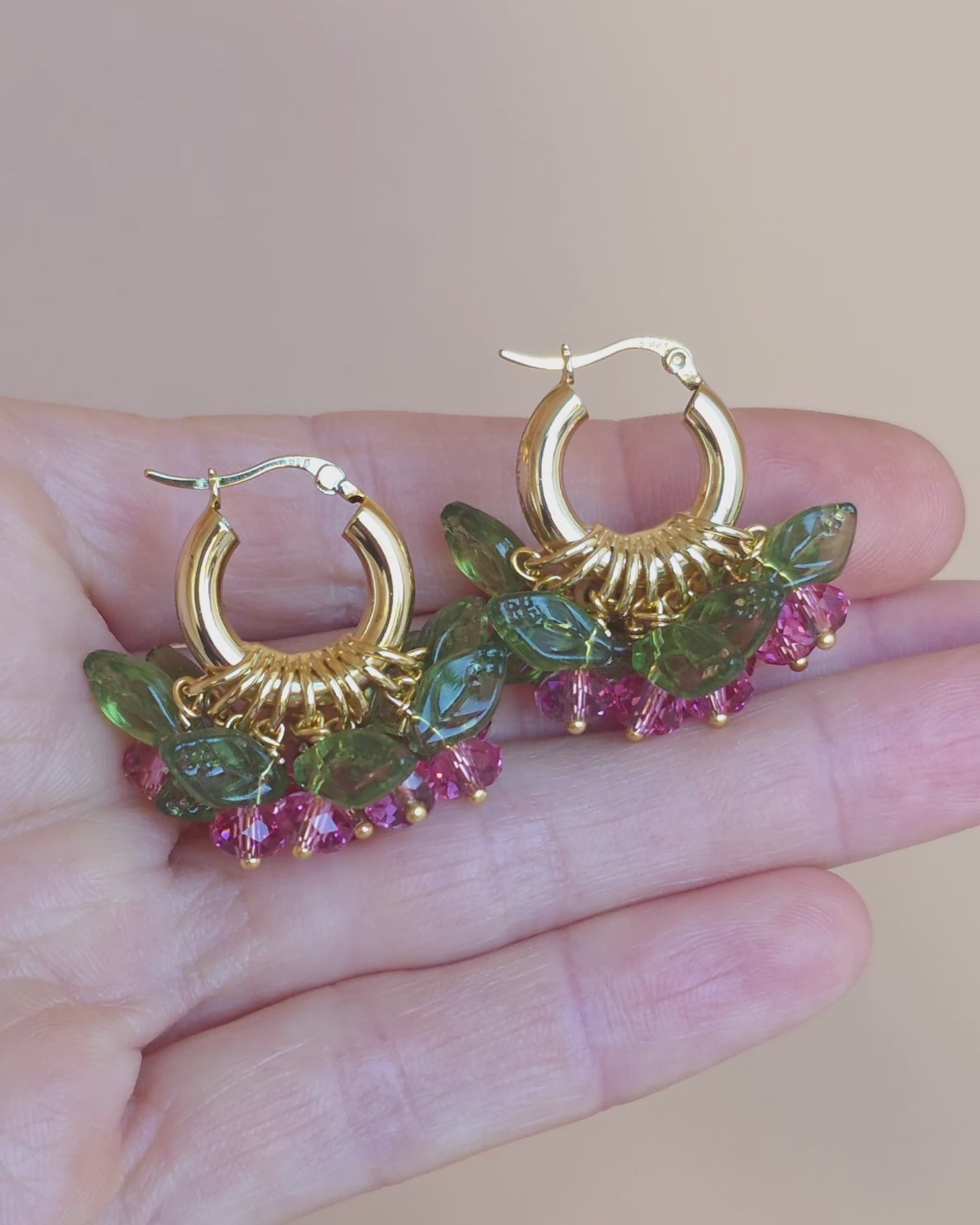 Mini Rose Fields Forever Earrings