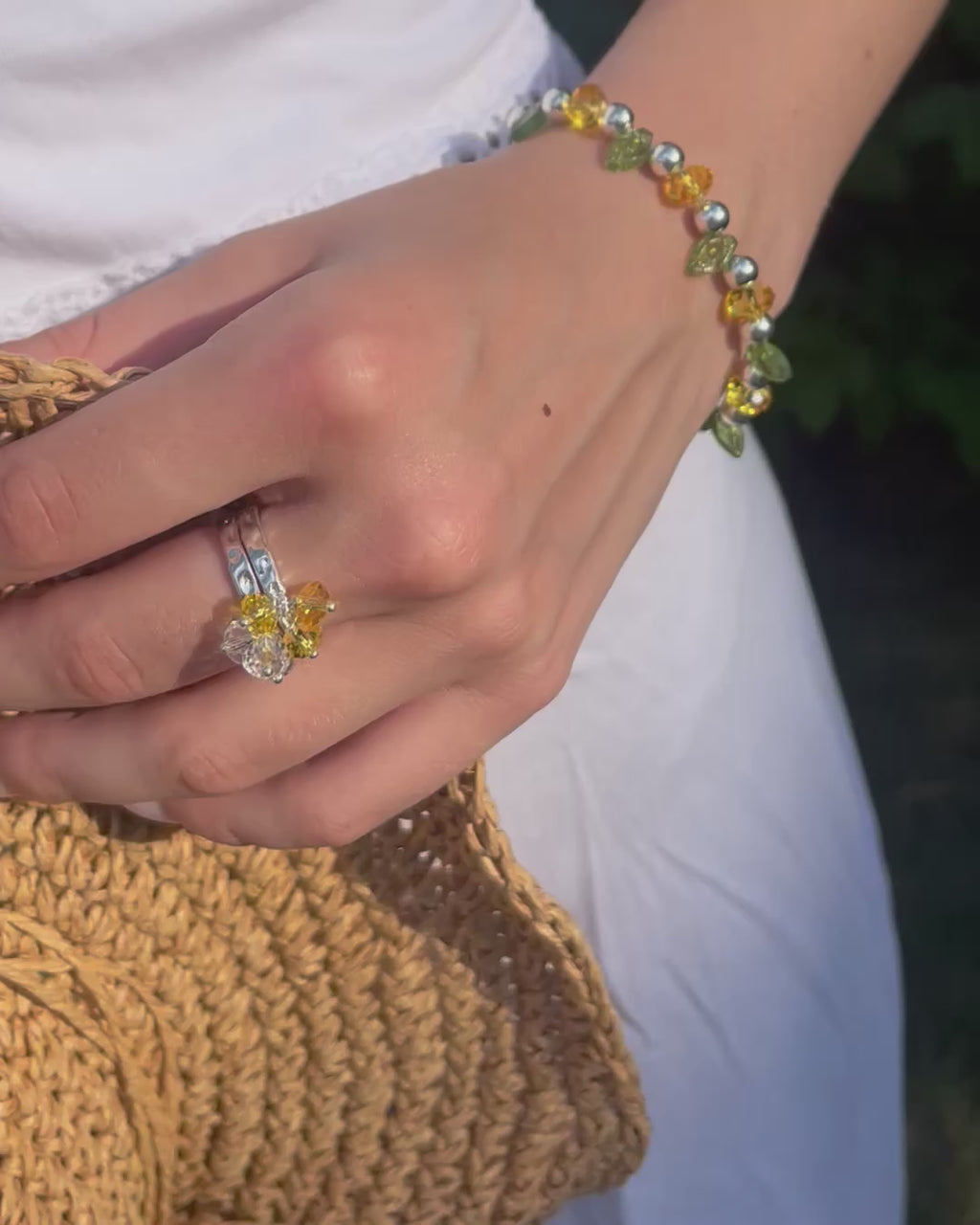 Sweet Citrus Bracelet in Silver