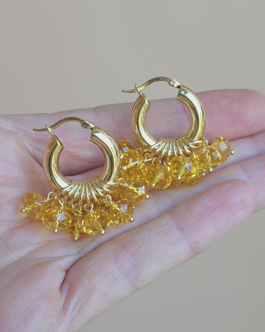 Lemonade Fuzz Earrings