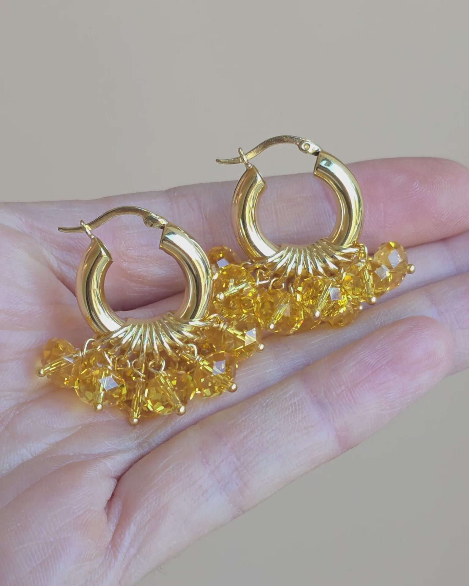 Lemonade Fuzz Earrings