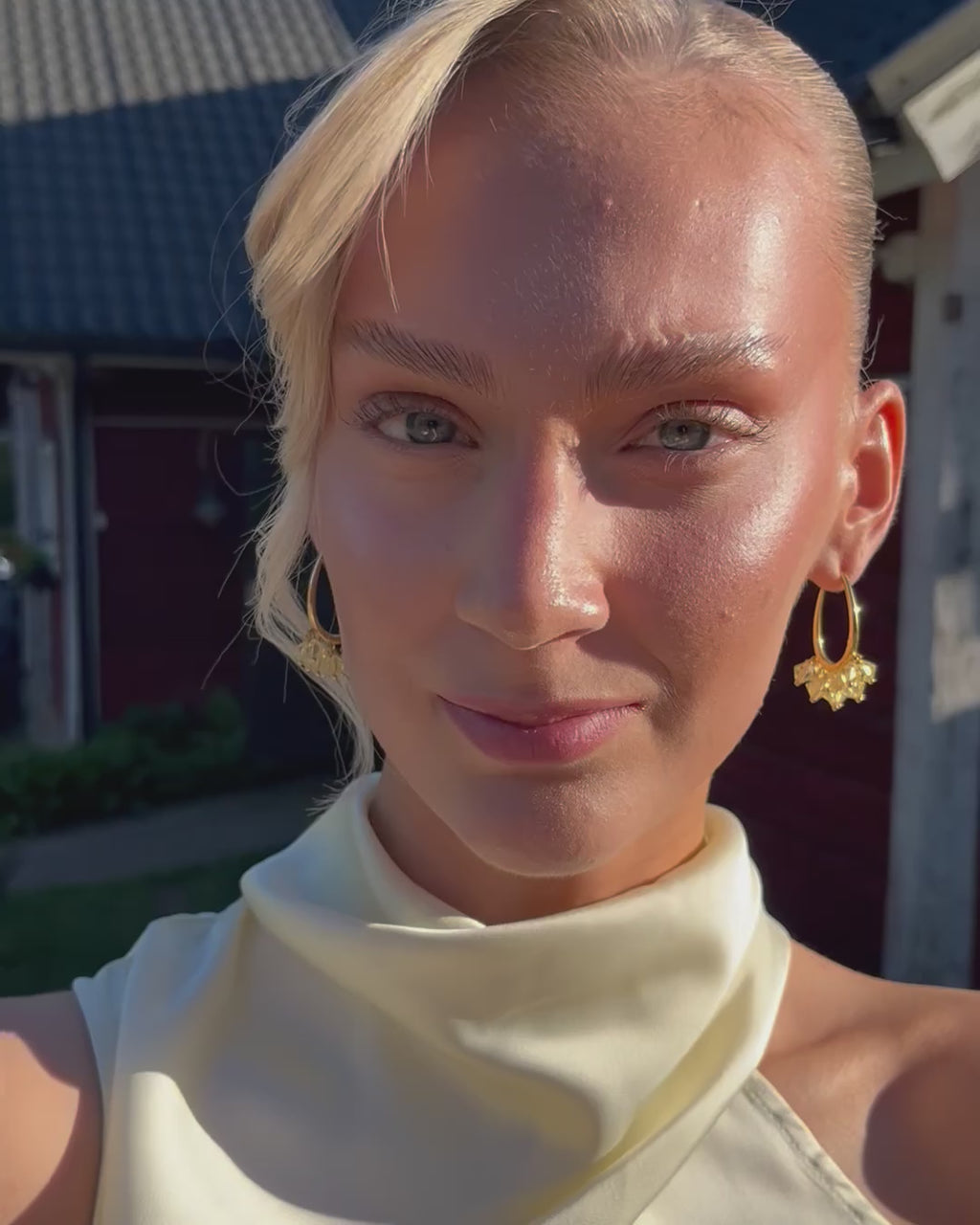 Honeydew Dew Earrings