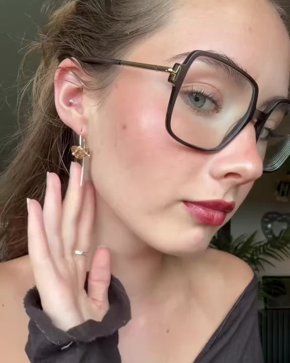 Caramello Earrings in Silver
