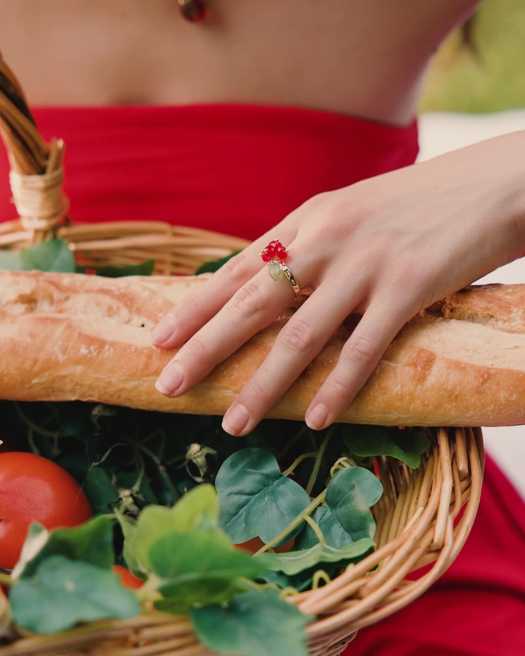 Baby Pomodoro Ring
