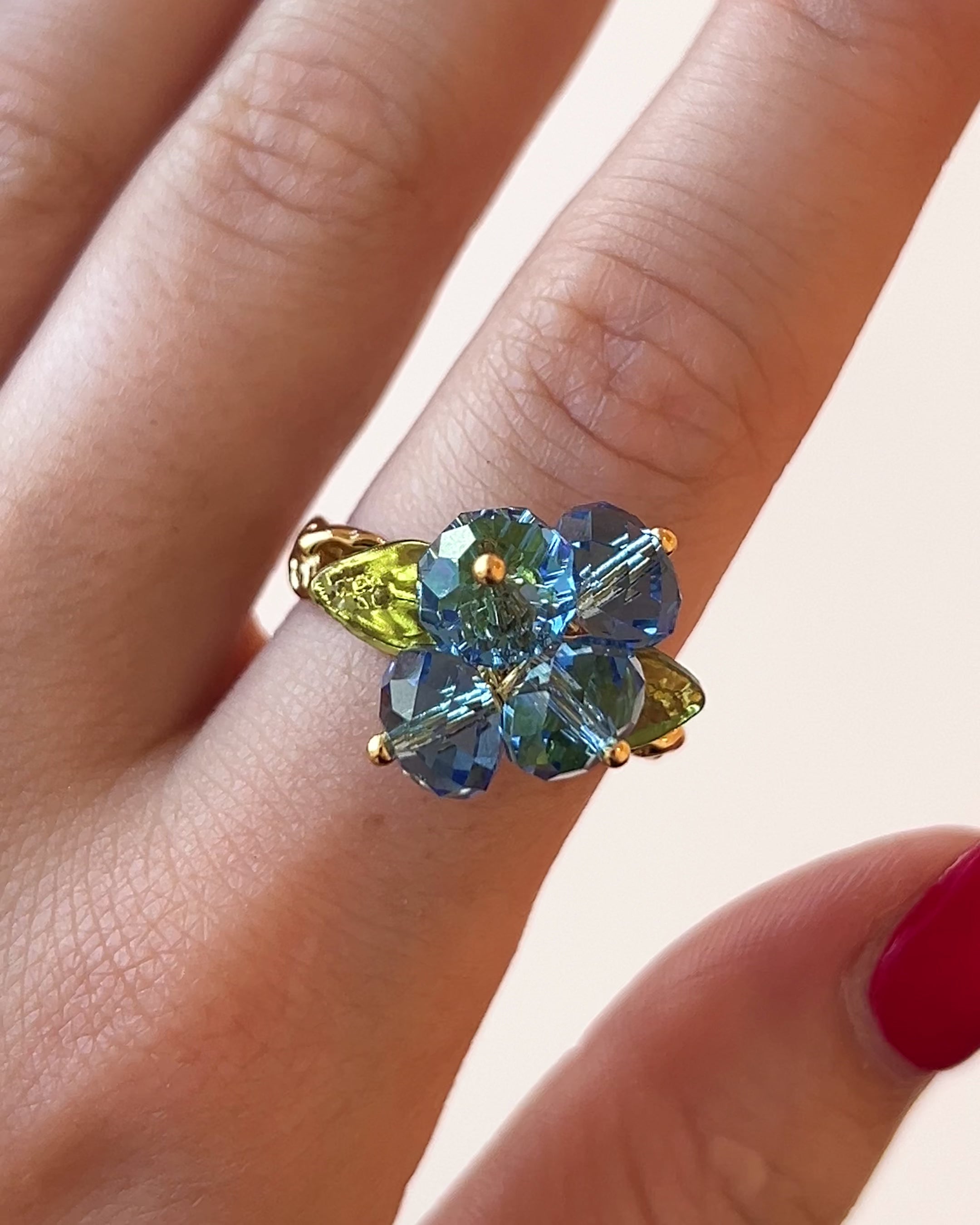 Blueberry Romance Ring