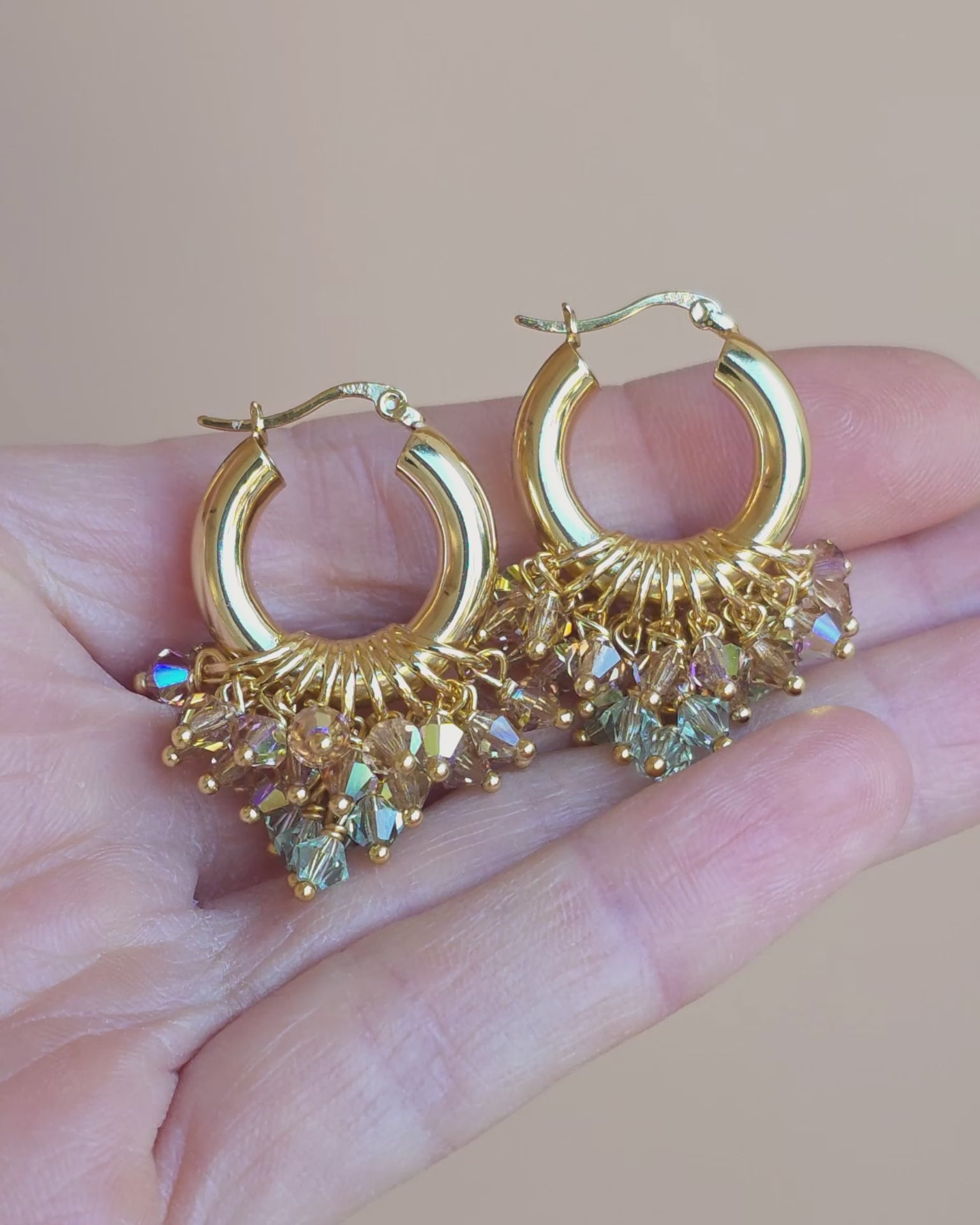 I Love You Matcha Earrings
