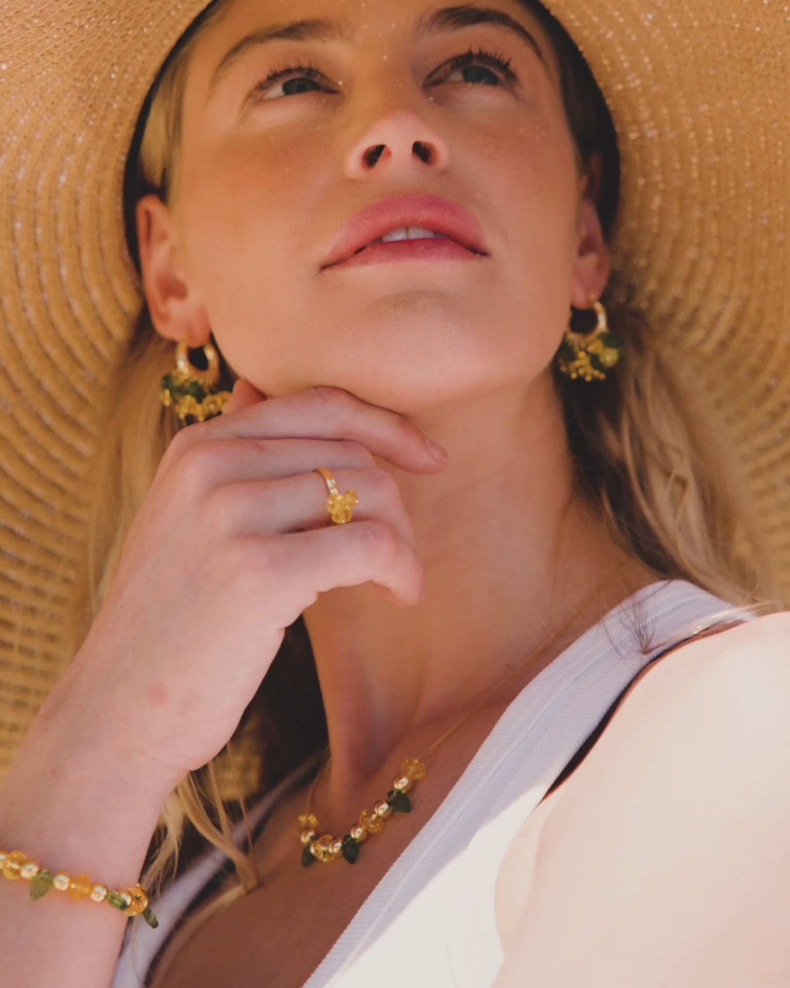Mini Lemon Fields Forever Earrings