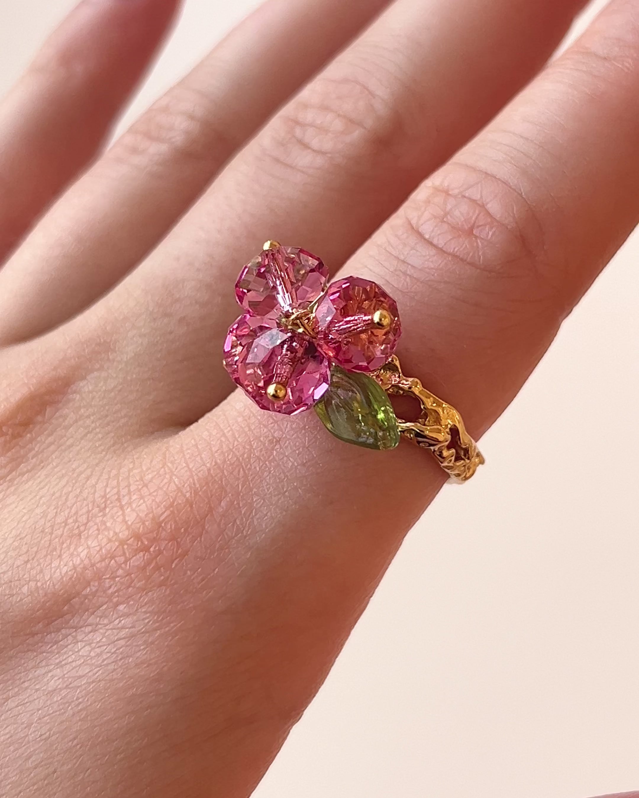 Rose Romance Ring