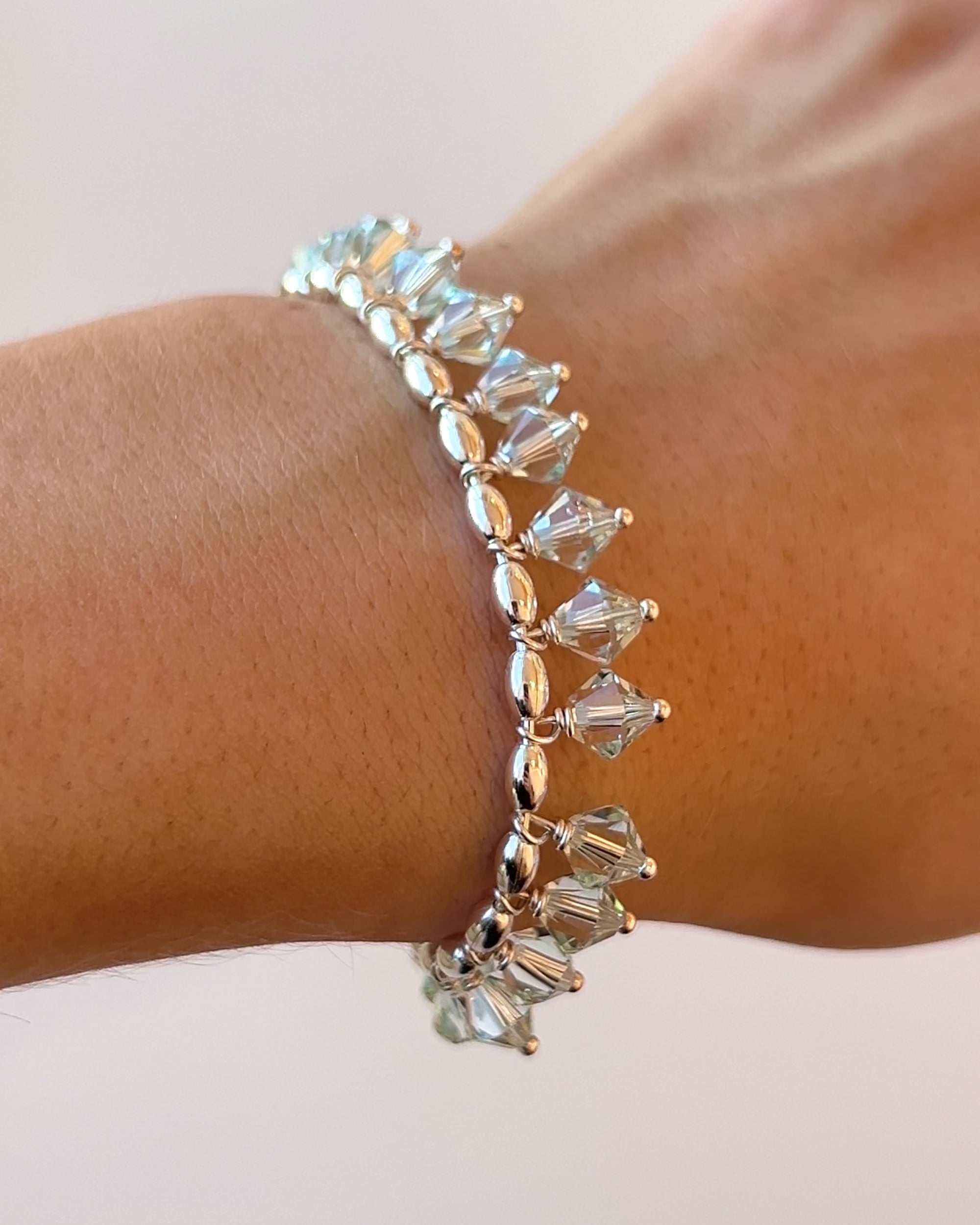 Icy Girl Bracelet in Silver