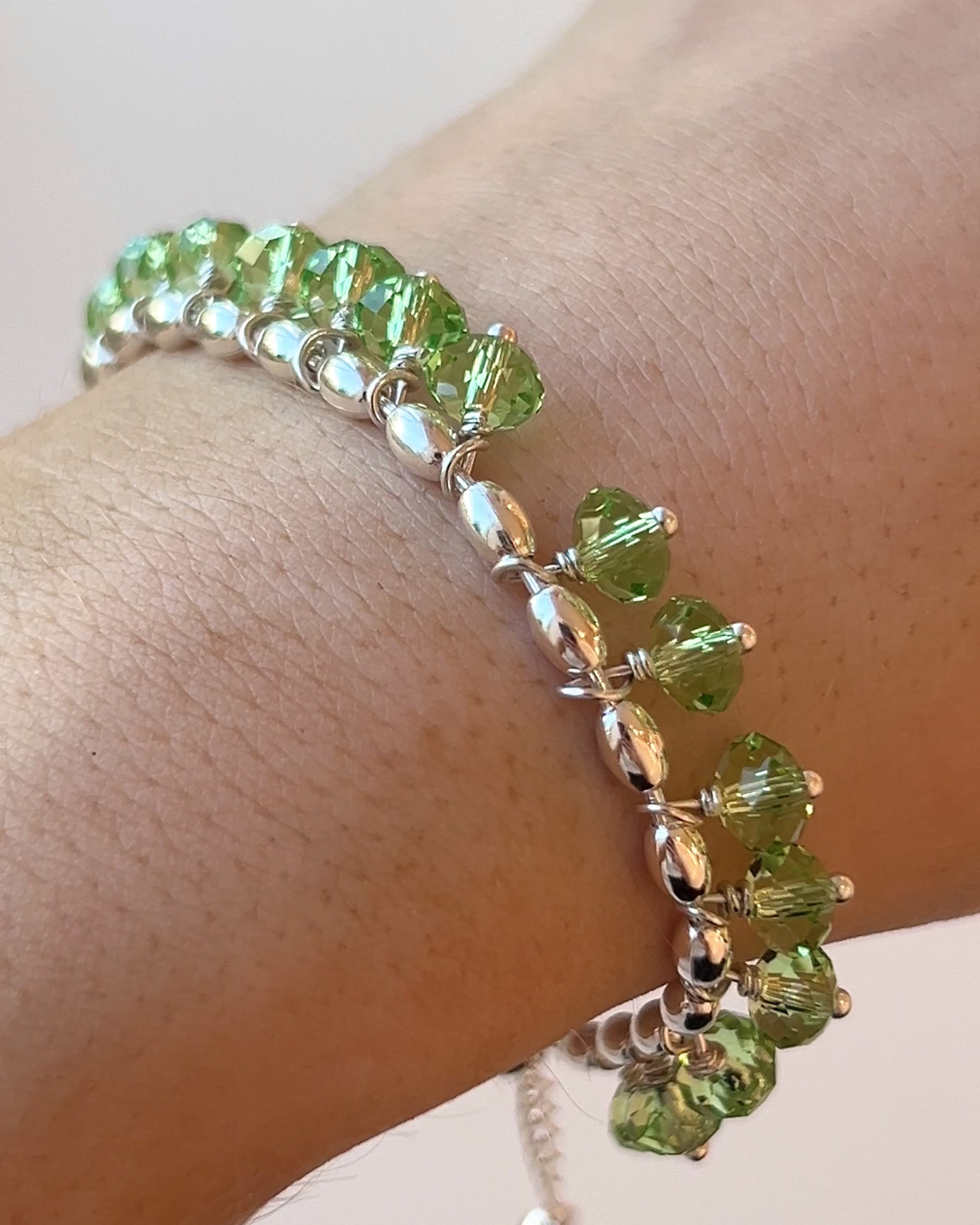 Tropical Tang Armband in Zilver