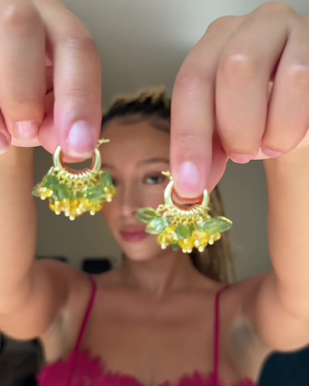 Mini Lemon Fields Forever Earrings
